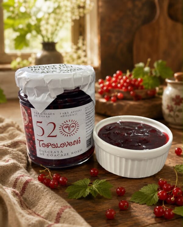 Dulceața de coacăze roșii Topoloveni