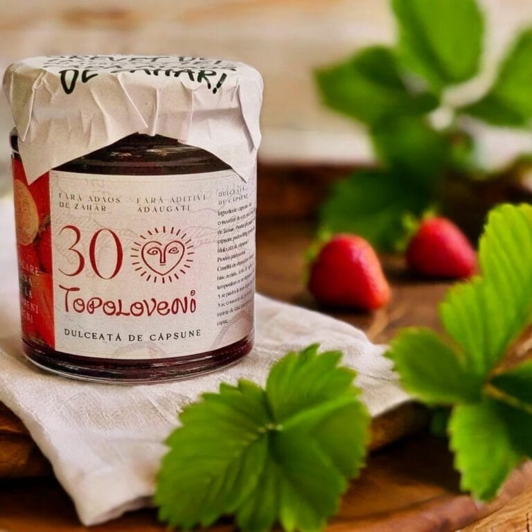 Dulceaţa de căpşune Topoloveni